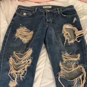 Top Shop Moto Hayden distressed Jeans W30 L30